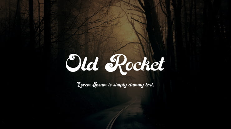Old Rocket Font