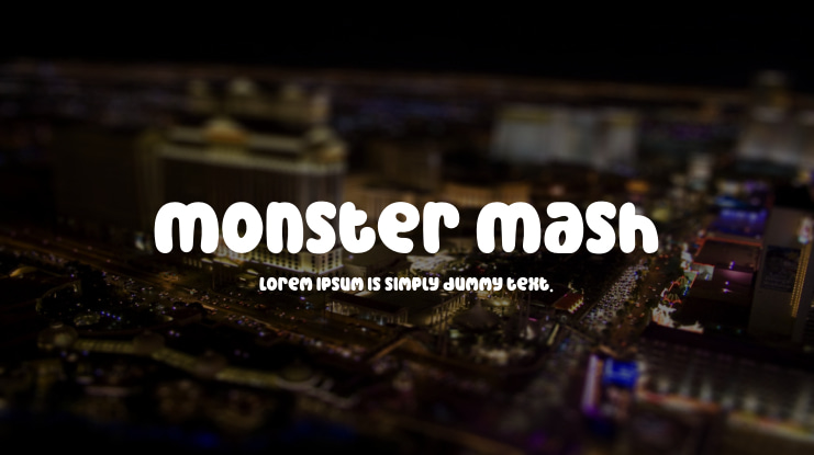 Monster Mash Font Family