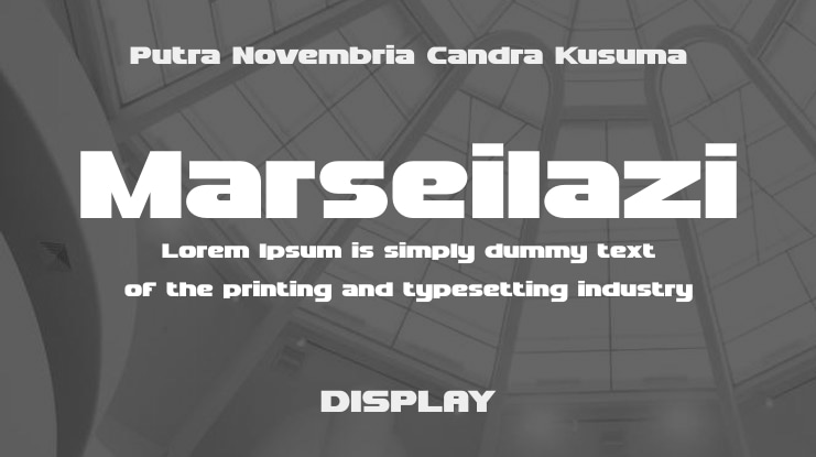 Marseilazi Font Family