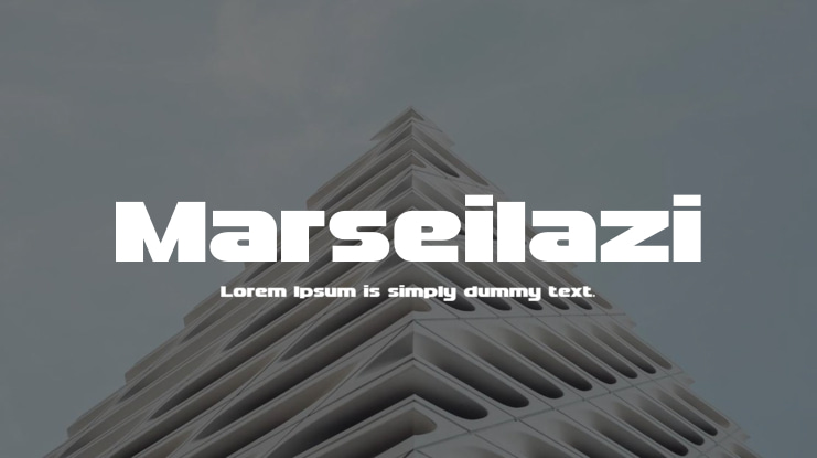 Marseilazi Font Family