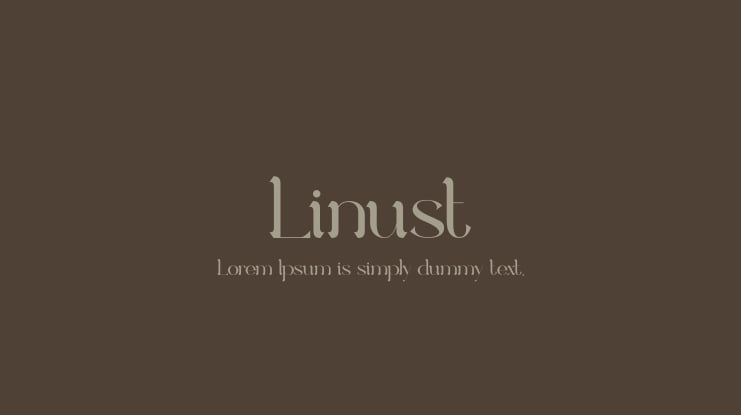 Linust Font