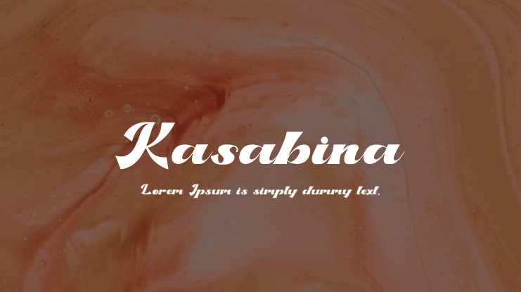 Kasabina Font Family