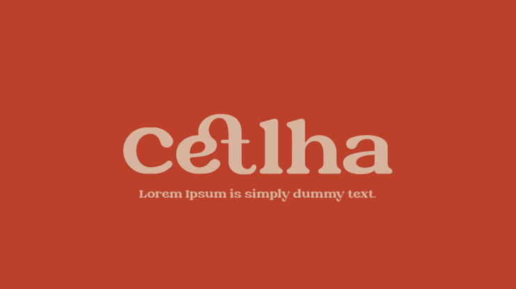 Cetlha Font Family