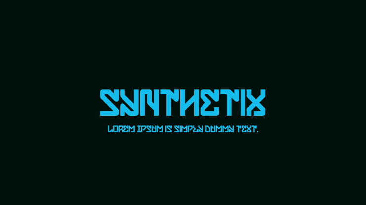 Synthetix Font