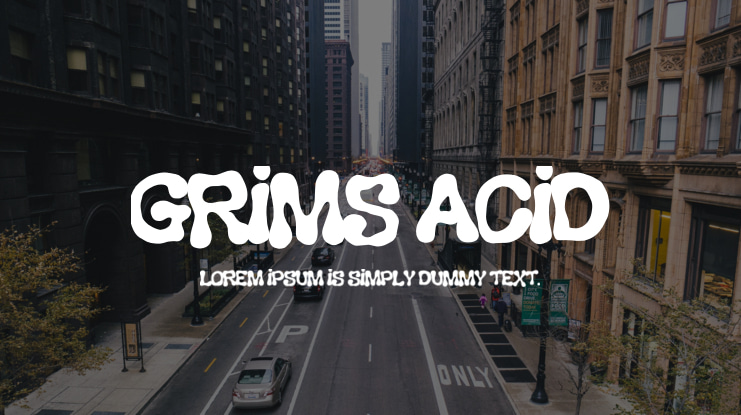 Grims Acid Font