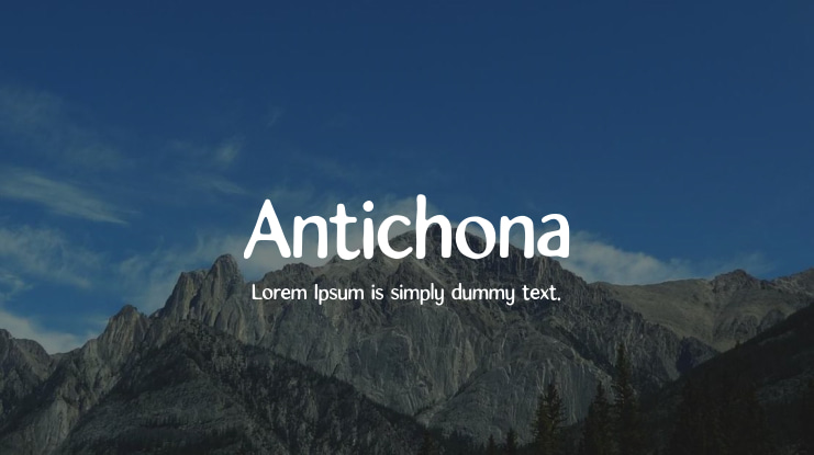 Antichona Font