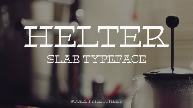 Helter Slab Font