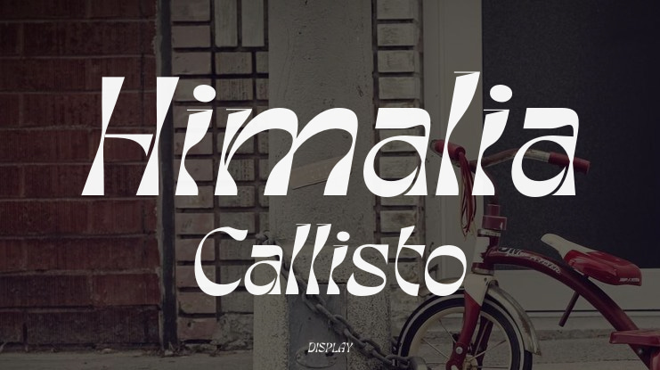Himalia Callisto Font