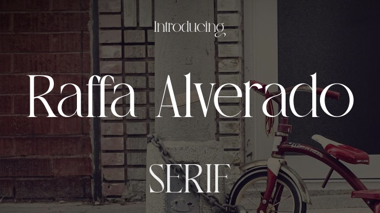 Raffa Alverado Font