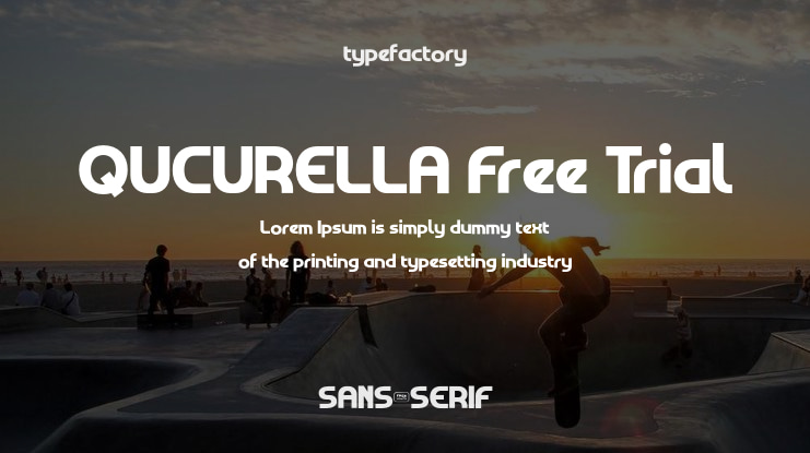 QUCURELLA Free Trial Font