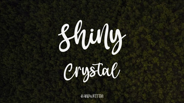 Shiny Crystal Font