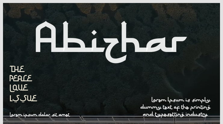 Abizhar Font