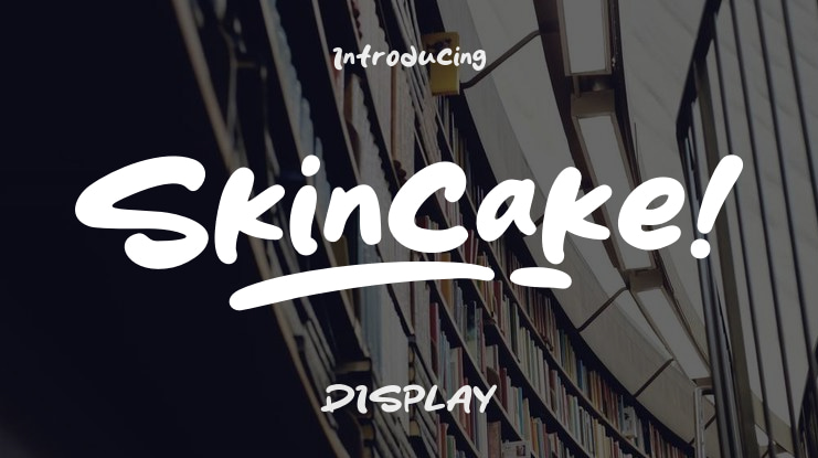 Skincake Font