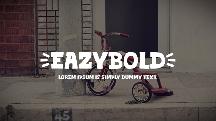 Eazybold Font
