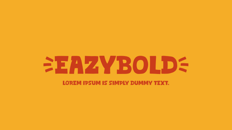 Eazybold Font