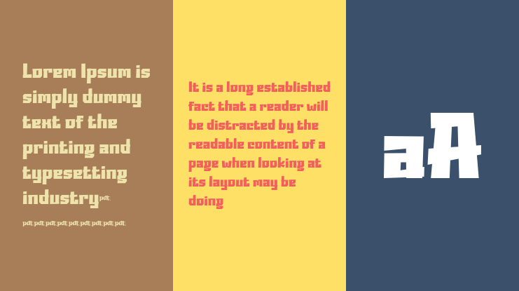 GLARY TROPIC TRIAL Font Family