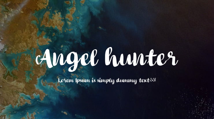 Angel hunter Font