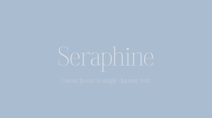 Seraphine Font