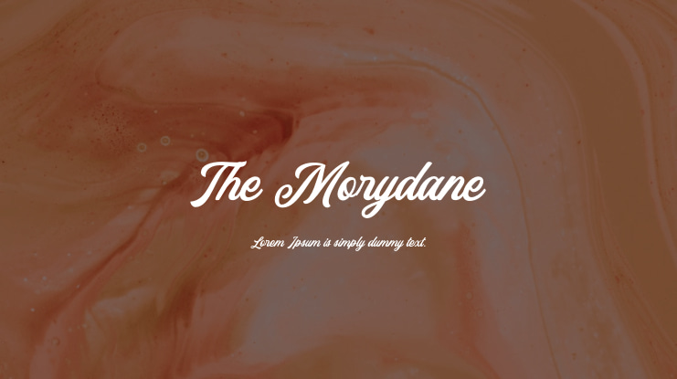 The Morydane Font