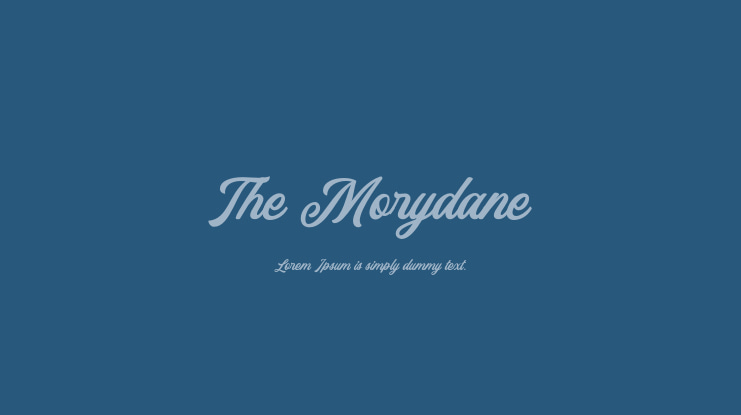 The Morydane Font