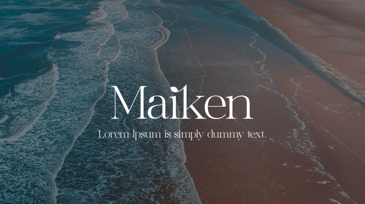 Maiken Font
