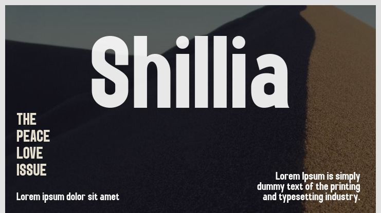 Shillia Font