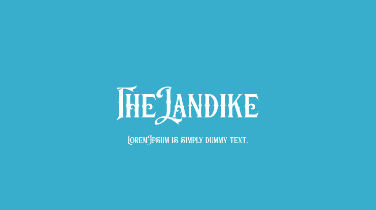 The Landike Font