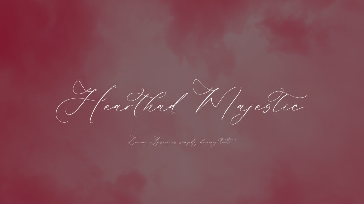 Hearthad Majestic Font
