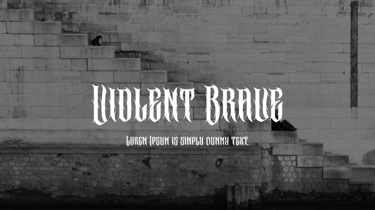 Violent Brave Font