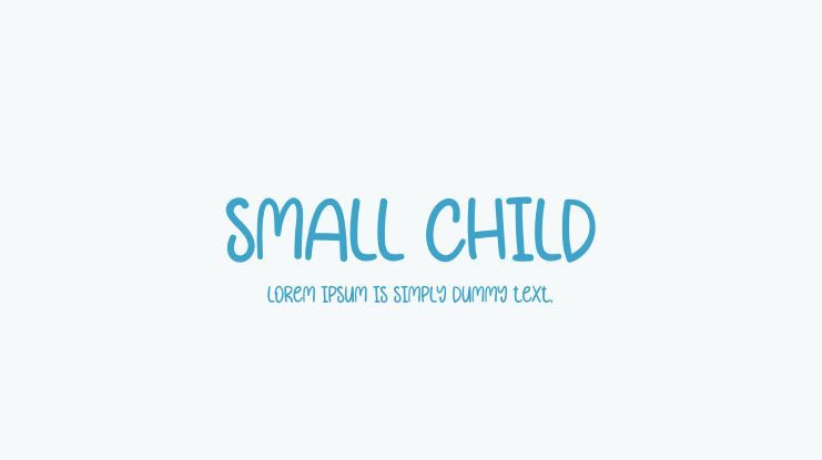 Small Child Font