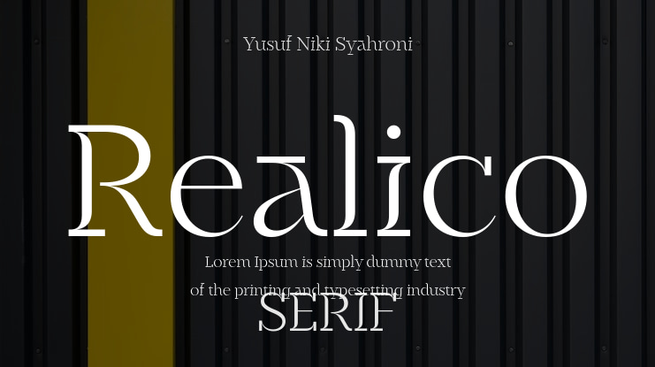 Realico Font Family