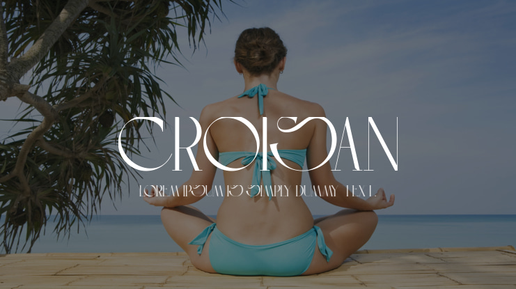 CROISAN Font