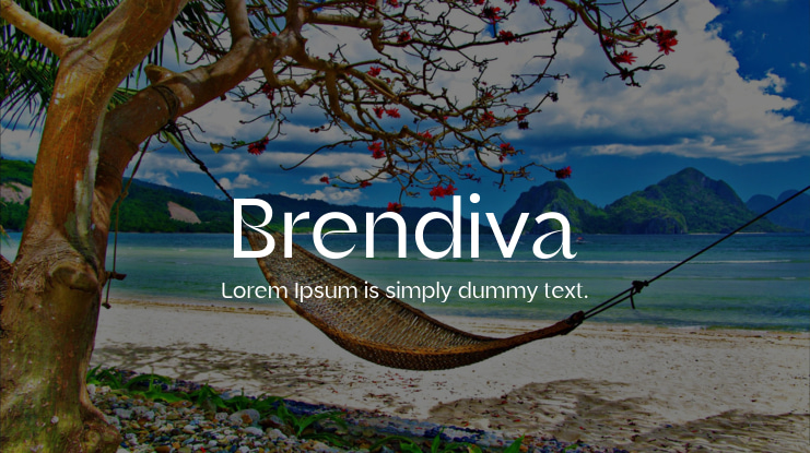 Brendiva Font Family