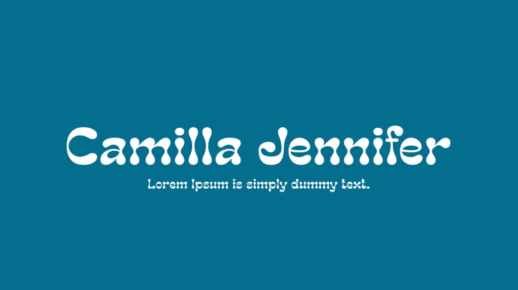 Camilla Jennifer Font