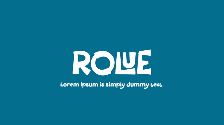 ROLUE Font Family
