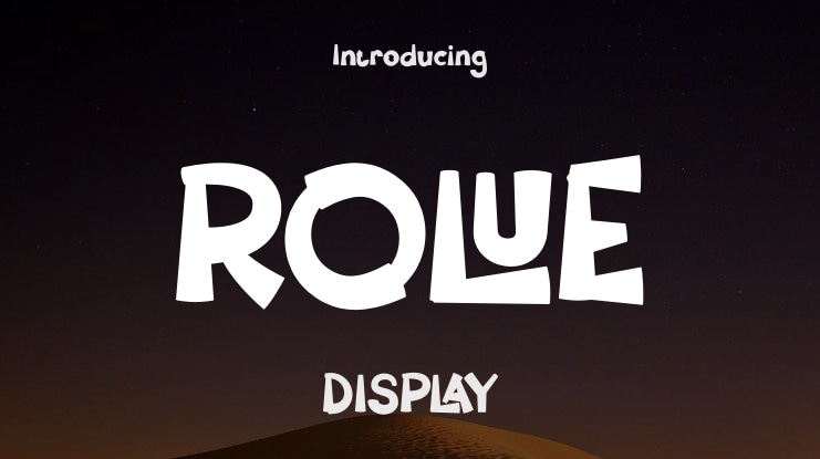 ROLUE Font Family