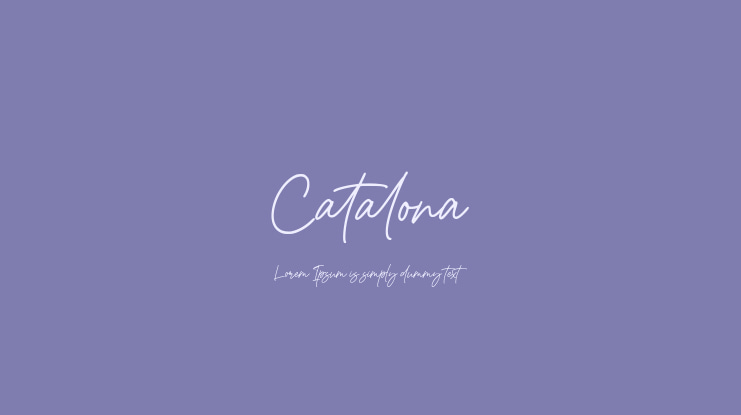 Catalona Font