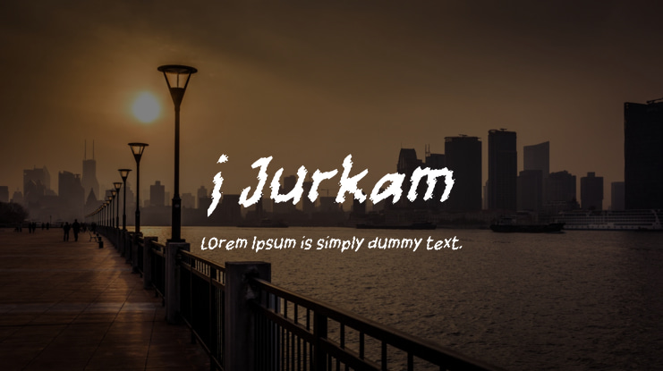 j Jurkam Font