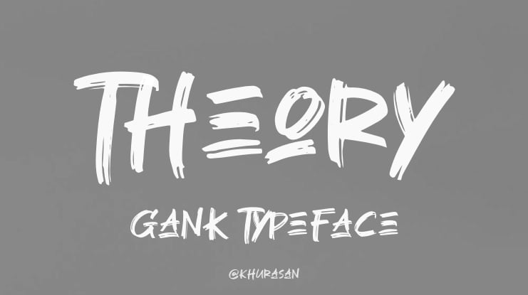 Theory Gank Font