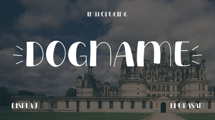 Dogname Font