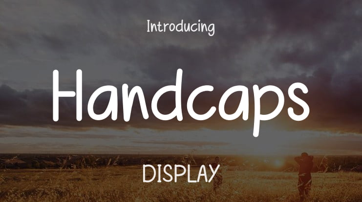 Handcaps Font