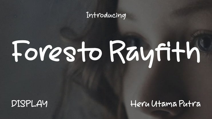 Foresto Rayfith Font