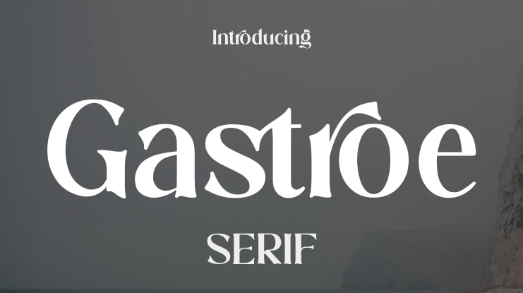 Gastroe Font
