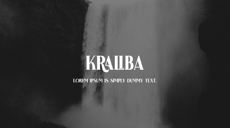 Kraliba Font