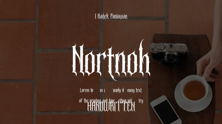 Nortnoh Font