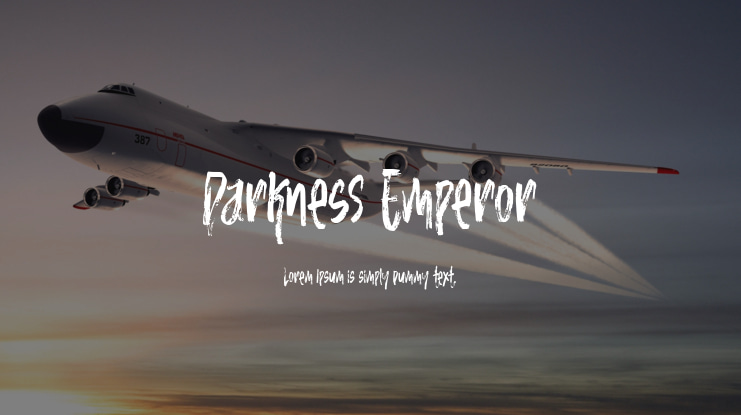 Darkness Emperor Font