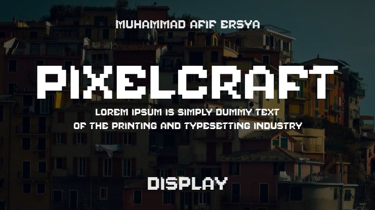 Pixelcraft Font