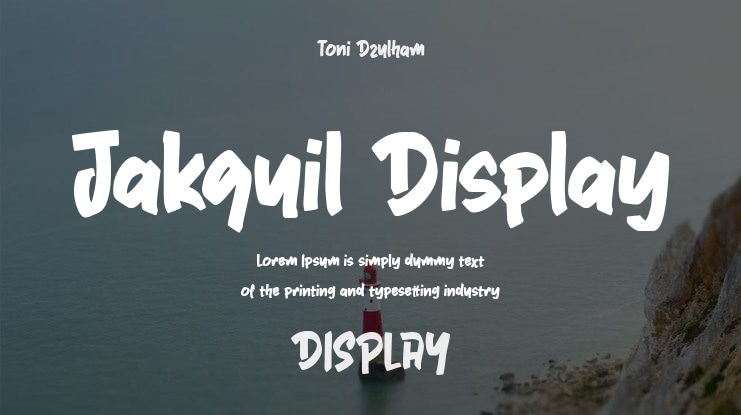 Jakquil Display Font
