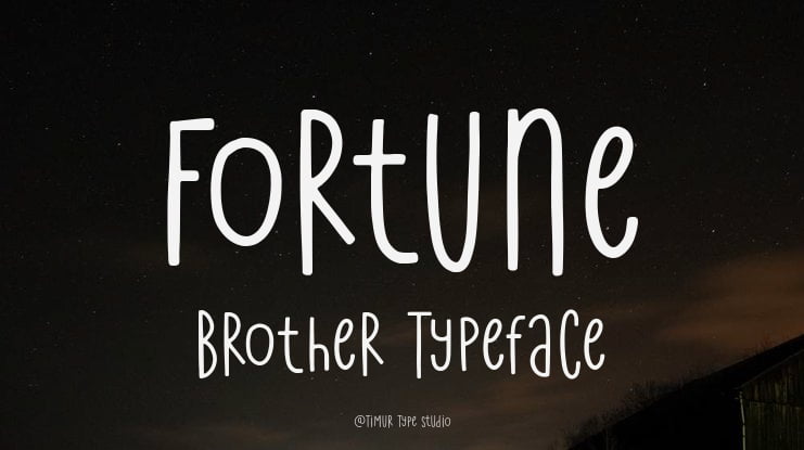 Fortune Brother Font