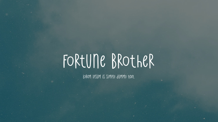 Fortune Brother Font